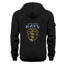 Personalized US Navy Quarter Zip Hoodie TQZ06