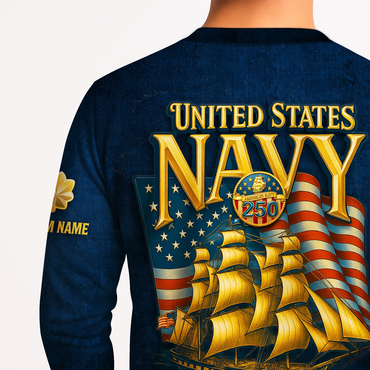 Personalized US Navy Sweatshirt JSTS08