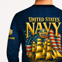 Personalized US Navy Sweatshirt JSTS08