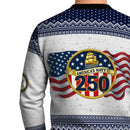 Personalized US Navy Christmas Ugly Sweater TUST10