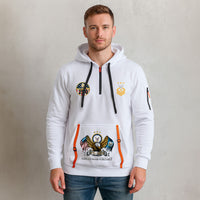 Custom US Navy Ranks Quarter Zip Hoodie TQZ05