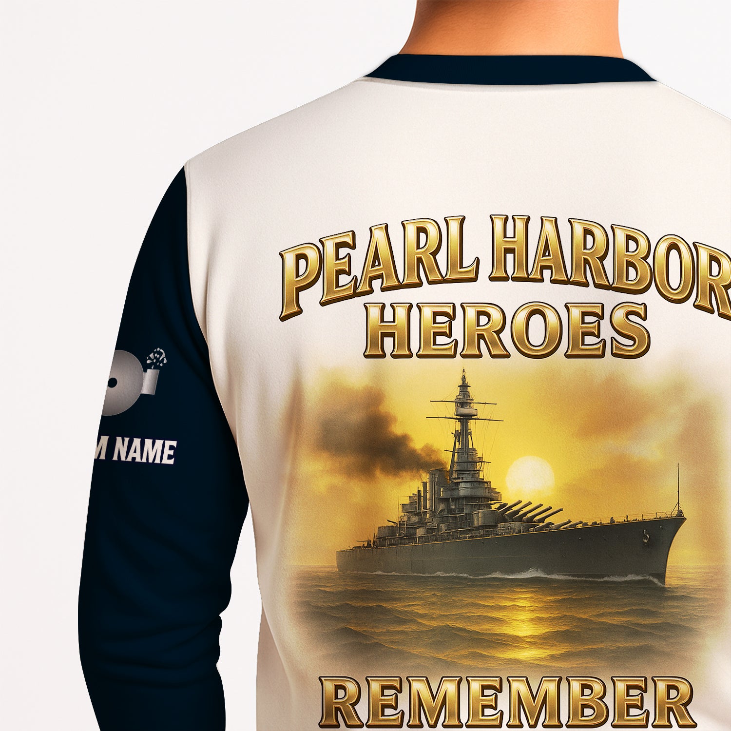 Personalized US Navy Sweatshirt JSTS04