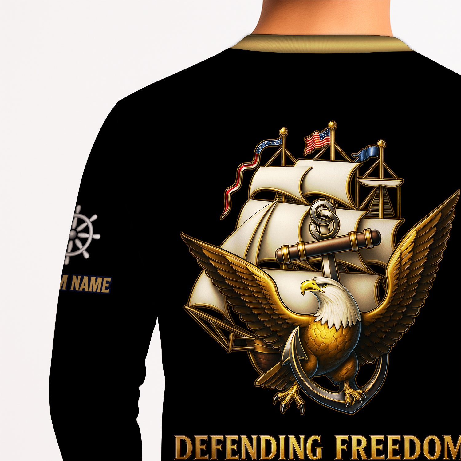 Personalized US Navy Sweatshirt JSTS05