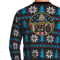 US Navy 250th Anniversary Christmas  Ugly Sweater