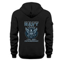 Personalized US Navy Quarter Zip Hoodie TQZ07