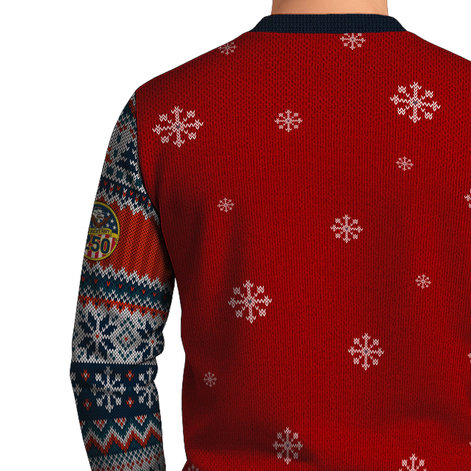 US Navy Christmas Ugly Sweater