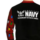 US Navy Light It Up Christmas Ugly Sweater