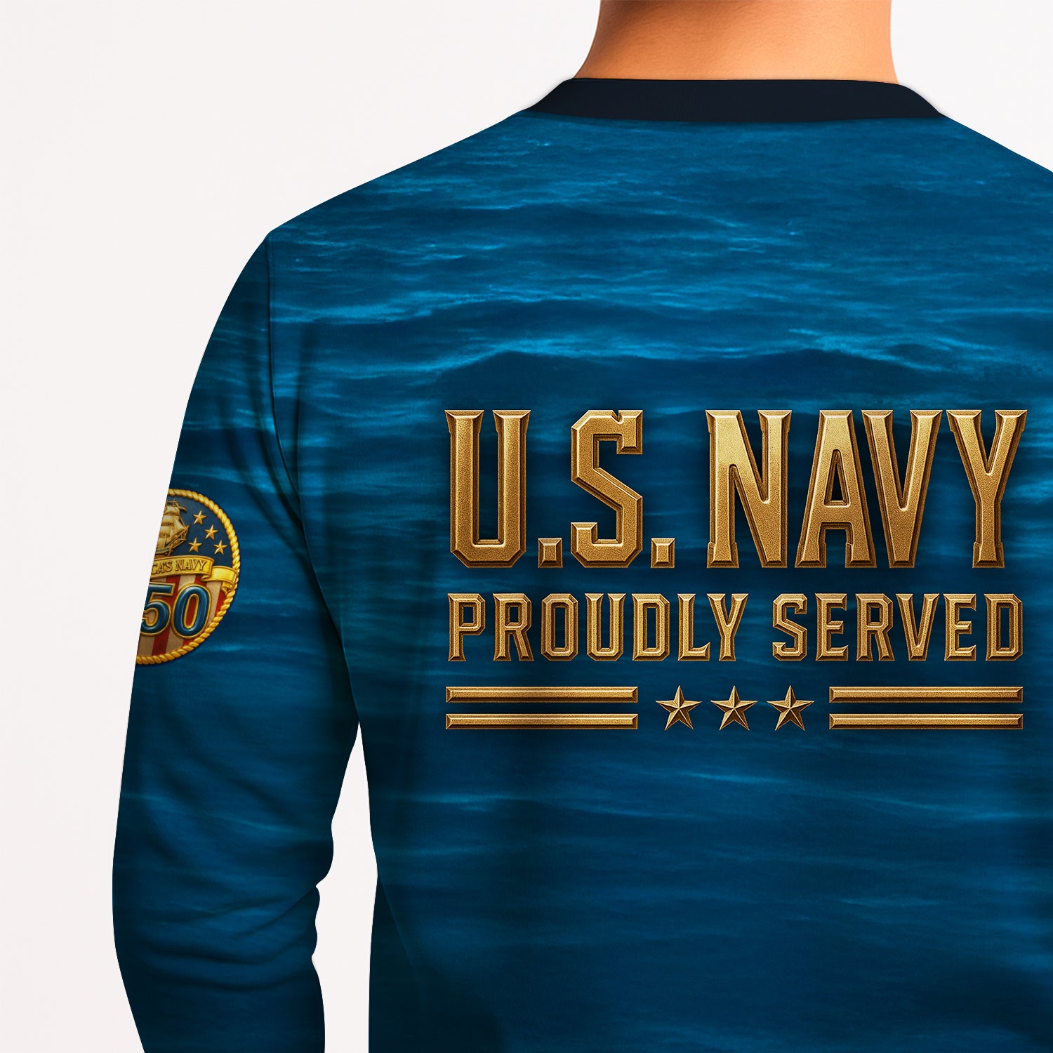 Personalized US Navy Sweatshirt TSTS03