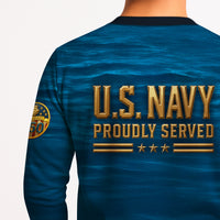 Personalized US Navy Sweatshirt TSTS03