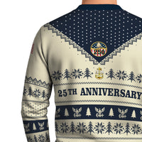 Personalized US Navy Christmas Ugly Sweater UST019