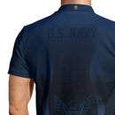 US Navy Polo Shirt – "Honor – Courage – Commitment" Polo