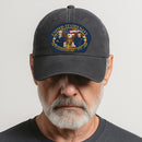 United Stetes Navy 250th Anivesary Premium Washed Denim Cap