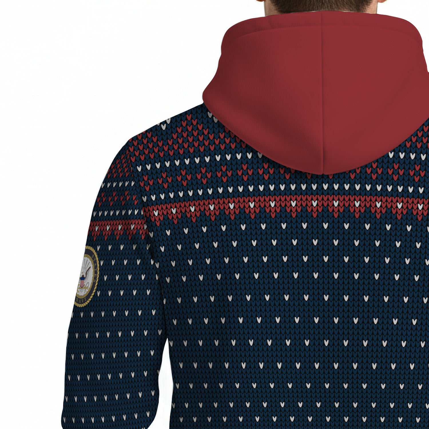 Personalized US Navy 3D All Over Print Hoodie TH3D02