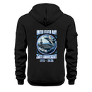 Custom US Navy Ranks Quarter Zip Hoodie TQZ03