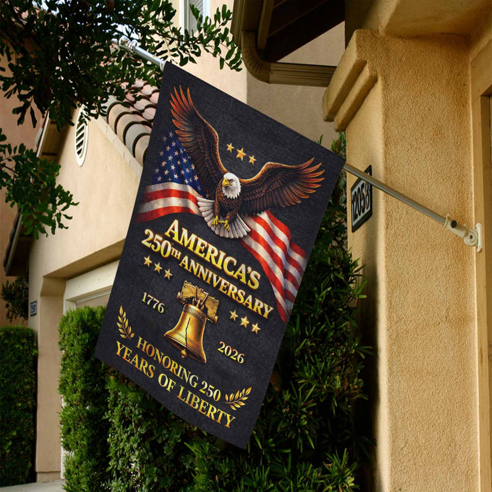 250 Years of Liberty Garden Flag – America’s 250th Anniversary 1776–2026