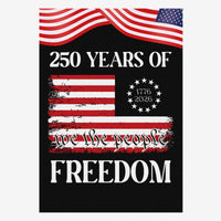 US 250th Anniversary House Flag – We The People Freedom Flag 1776–2026