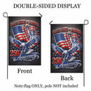 USA 250th Anniversary Patriotic Garden Flag Eagle Liberty American Flag