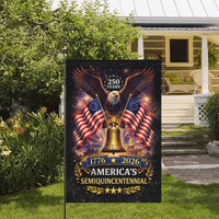 America’s Semiquincentennial Garden Flag – 250 Years 1776–2026 Patriotic Decor