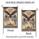 America 250 Patriotic Garden Flag Eagle 250 Years Independence 1776-2026