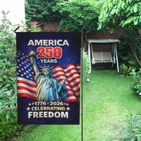 America 250 Garden Flag – 1776–2026 Patriotic Freedom Decor