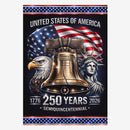 America 250 House Flag ΓÇô 1776ΓÇô2026 United States Semiquincentennial