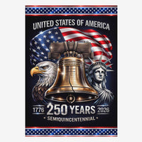 America 250 House Flag ΓÇô 1776ΓÇô2026 United States Semiquincentennial