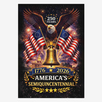 America’s Semiquincentennial House Flag – 1776–2026 250 Years Celebration