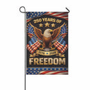 250 Years of Freedom Garden Flag America 250 Patriotic Eagle USA Flag Decor