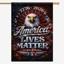 250 Years of Freedom House Flag – Patriotic America 1776–2026