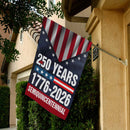 250 Years Semiquincentennial House Flag