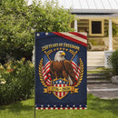 America 250 Garden Flag – 250 Years of Freedom Bald Eagle Crest 1776–2026