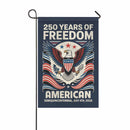 American 250 Years of Freedom Garden Flag July 4th 2026 Patriotic Decor