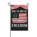 We The People Freedom Garden Flag – America 250 Historic Patriotic Decor