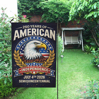 America 250 Garden Flag Patriotic Eagle 250 Years of American Independence July 4th 2026