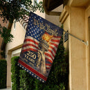 We The People 250 Years House Flag Patriotic USA 1776-2026 Liberty Torch Independence Banner
