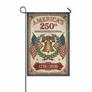 America’s 250th Semiquincentennial Garden Flag 1776–2026 Liberty Bell Decor