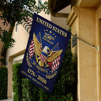 United States 250th Anniversary House Flag – 1776–2026 Decor