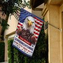 America 250 Years Garden Flag 1776–2026 – Patriotic Eagle Semiquincentennial Yard Decor