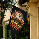 250 Years of Freedom House Flag America 250 Patriotic Eagle Decor