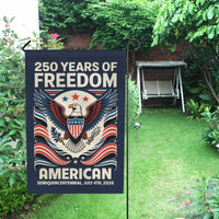 American 250 Years of Freedom Garden Flag July 4th 2026 Patriotic Decor