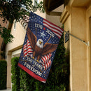 250 Years of Freedom Garden Flag 1776–2026 Patriotic Eagle Decor
