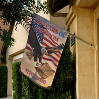 America 250 Garden Flag – 250 Years of Freedom 1776–2026 Declaration Theme