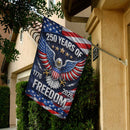 America 250 House Flag ΓÇô 250 Years of Freedom 1776ΓÇô2026 US Anniversary
