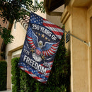 America 250 Garden Flag – 250 Years of Freedom 1776–2026 Patriotic Eagle