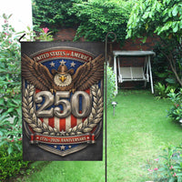 America 250 Garden Flag Patriotic Eagle USA 1776-2026 250th Anniversary Flag Decor