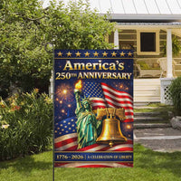America 250th Anniversary Garden Flag – 1776–2026 Celebration of Liberty