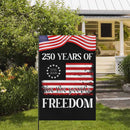 We The People Freedom Garden Flag – America 250 Historic Patriotic Decor