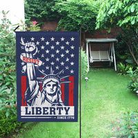 Resist Liberty Garden Flag Patriotic Statue of Liberty Since 1776 American Freedom Decor