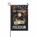 America 250 Garden Flag – 250 Years of Freedom Bald Eagle 1776–2026 Patriotic Decor