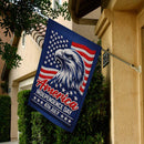 American Eagle House Flag Patriotic USA Independence Day July 4 Decor